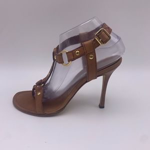 Manolo Blahnik Sandals Shoes Leather Italy